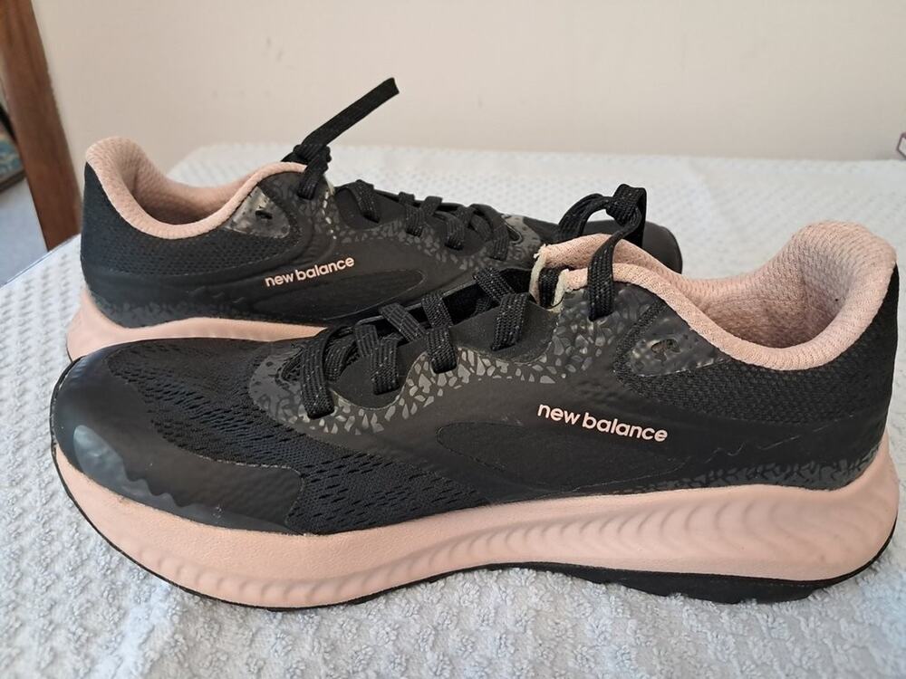 New Balance Black and Pink Women's Sneakers